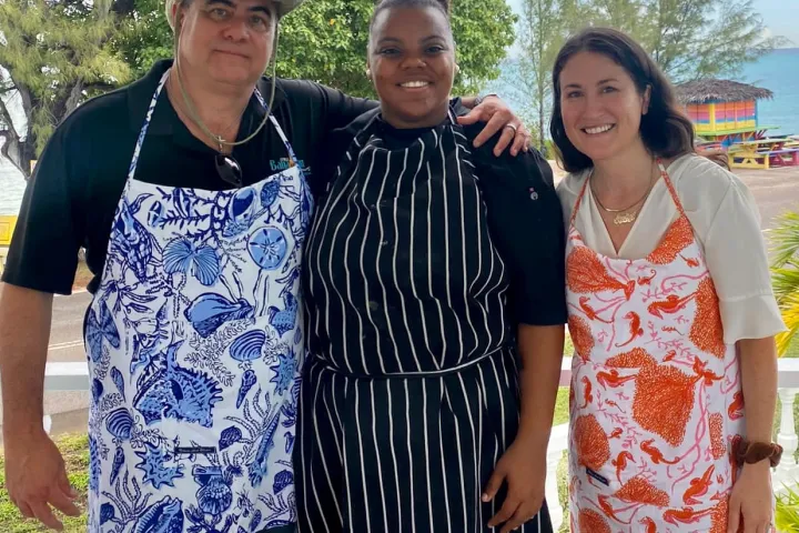 a group of people posing for the camera